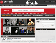 Tablet Screenshot of partoch.com